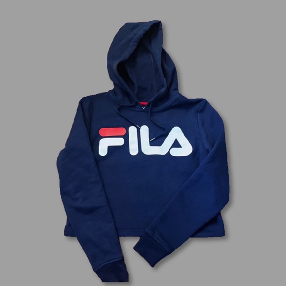 FILA Cropped Hoodie - Picture 1 of 3